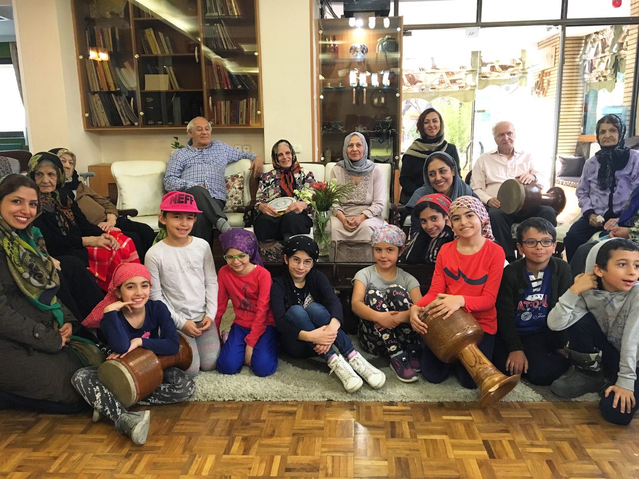 هنرنمایی در محضر بزرگان